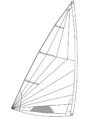 Training Sail, Laser Standard 7.1 MKII Radial Full Size