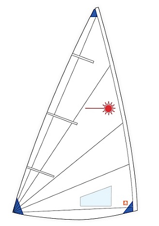 Training Sail, Laser Radial 5.7 - Budget Marine