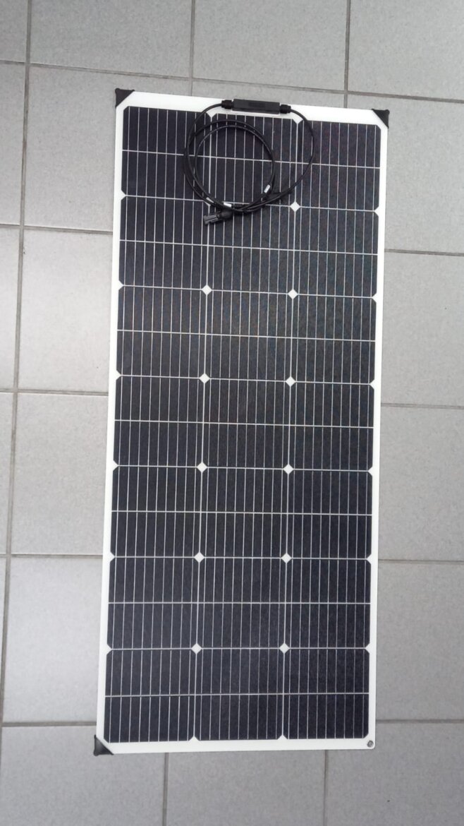 Solar Panel, Semi Flexible Mono 120W 1072 x 582 x 4.5mm with MC4 ...