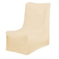 Bean Bag Chair, Marine Wedge Large Tan/Tan