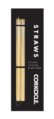 Straw, Gold Cocktail For Tumbler 2 Pack