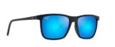 Sunglasses, One Way Frame: Dark Navy Stripe Lens: Blue Hawaii