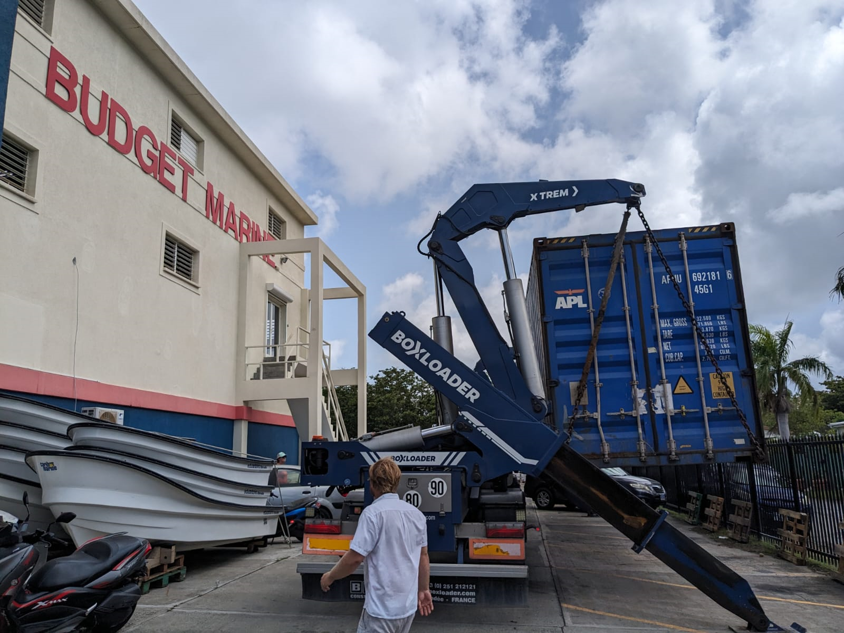 Budget Marine gives a helping hand with the Sailing Boat for ‘Sailability project’ at Sint Maarten Yacht Club 1