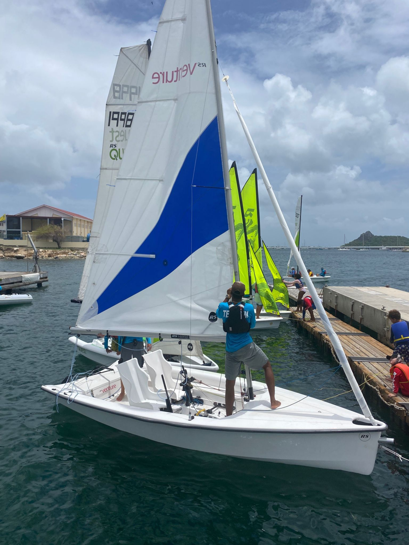 Budget Marine gives a helping hand with the Sailing Boat for ‘Sailability project’ at Sint Maarten Yacht Club 2