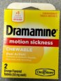 Dramamine, Chewable 2Pk
