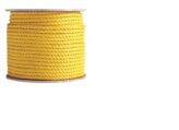 Twisted Rope, Polyprop 1/2″ Yellow /F