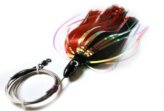 Rig, Large Wahoo Magnet Sr Size: 10 Black/Red