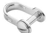 Shackle, D Sailmakers Pressed SS Flat Head Pin Width:16mm