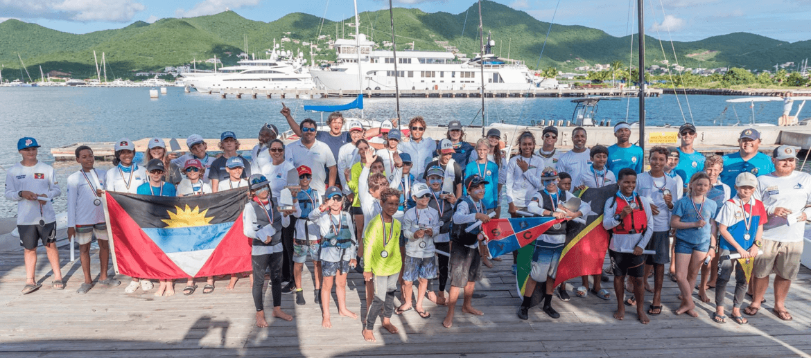 Opti Sailors show their talent at the 18th St. Maarten Budget Marine Optimist Championship 4