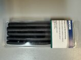 HeatShrink Tubing, Adhesive 3/8″ Length:6″ Black 5 Pack