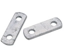 Plate, 1+2HolesØ:9/16 Width 1.25″ Length:3-5/8″ 2 Pack