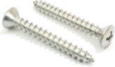 Self Tapping Screw, Stainless Steel #12 x 3/8″ Oval Phillip Head