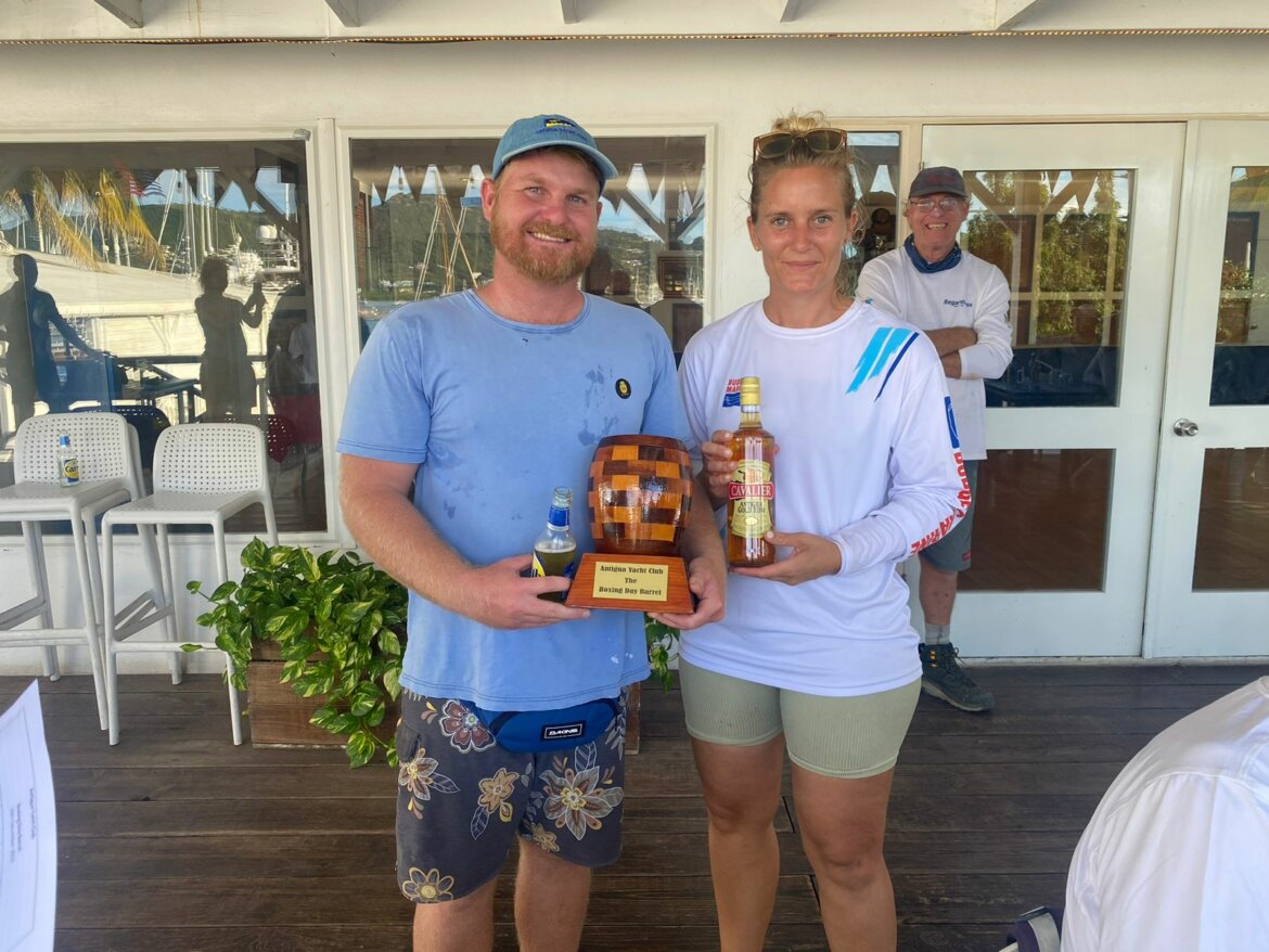 OVERALL WINNER OF THE ANTIGUA ANNUAL BOXING DAY BARREL 1