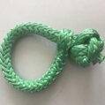 Shackle, Soft 7/16″ (11mm) Green UHMWPE 9″ Loop Breaking Load 12750 kg