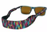 Glasses Strap, Croakies Collection Happy Triangles Regular