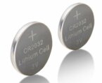 Lithium Battery, Coin Cell Type:CR2032 3V 2 Pack