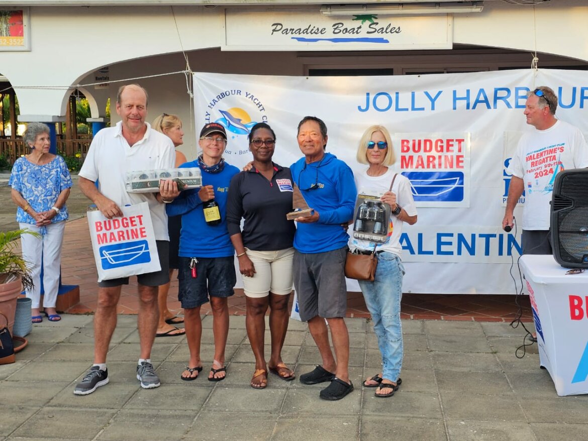 PROUD TO BE PRIMARY SPONSOR OF THE JOLLY HARBOUR VALENTINES REGATTA 3