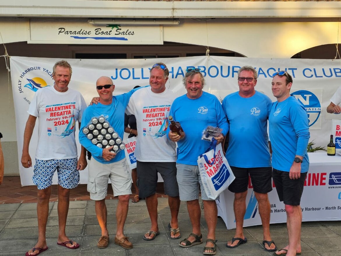 PROUD TO BE PRIMARY SPONSOR OF THE JOLLY HARBOUR VALENTINES REGATTA 6