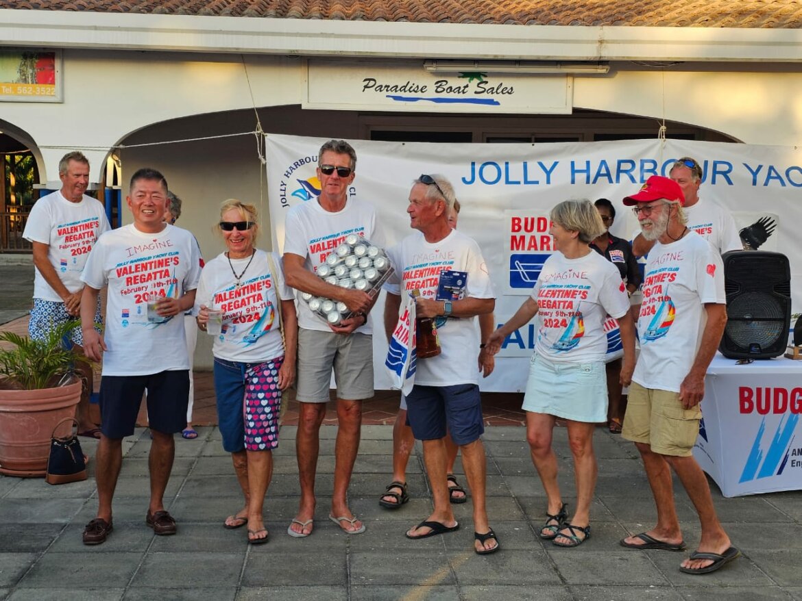 PROUD TO BE PRIMARY SPONSOR OF THE JOLLY HARBOUR VALENTINES REGATTA 10