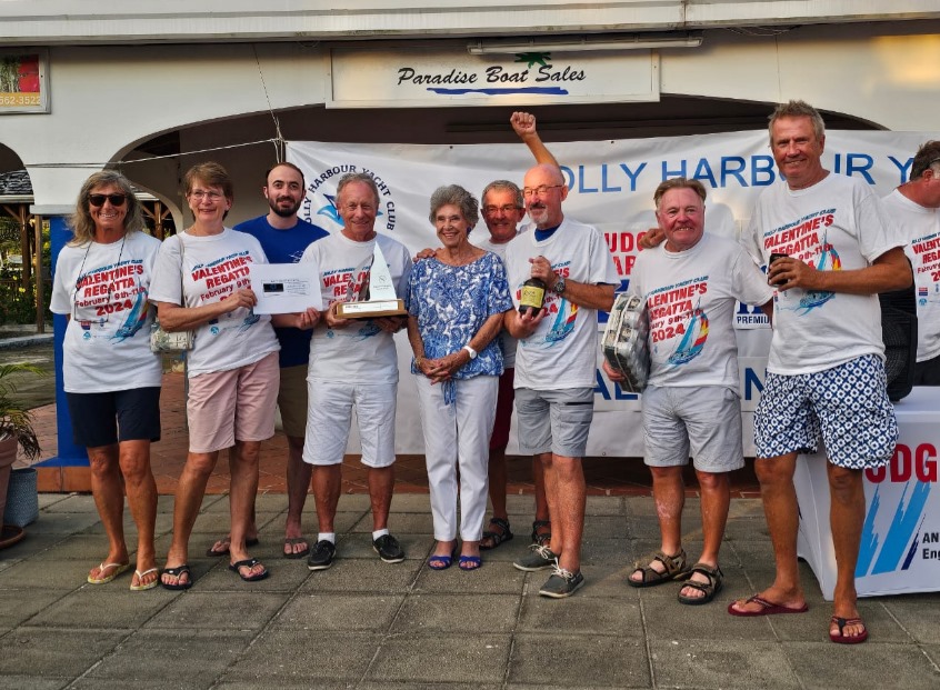 PROUD TO BE PRIMARY SPONSOR OF THE JOLLY HARBOUR VALENTINES REGATTA 2