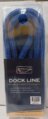 Dock Line, 5/8″ (16mm) Nylon Braided Length:25′ Ry Blue