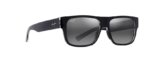 Sunglasses, Keahi Frame: Black Gloss Lens: Neutral Grey