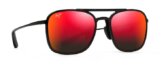 Sunglasses, Keokea Frame: Red/Black Tortoise Lens: Hawaii Lava