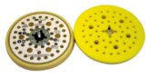 Disc Pad, 6″ Hookit Yellow 25Hole