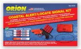 Flare Kit, Coastal Alert/Locate with Neoprene Floating Case