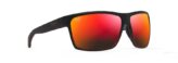 Sunglasses, Alenuihaha Frame: Burgundy Strip Lens: Hawaii Lava