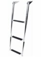 Ladder, Telescopic 3Step Length: 35″ Width: 12″ Stainless Steel