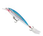 Lure, X-Rap Jerkbait 4″ 7/16oz Silver Blue Suspending