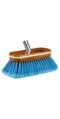 Wash Brush, Premium Medium 8″ Synthetic Wood Block with Bumper Blue