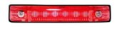 Strip Light, Utility 6LED Red Length:4″
