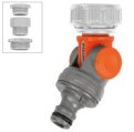 Connector, Angled for Tap w/3x Threaded Tap Adapters 4Pc