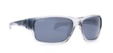 Sunglasses, Chesapeake Black Crystal Smoke Frame/Silver Mirror Lens