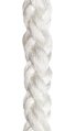 8 Strand Rope, Plaited Nylon 5/8″ (16mm) White per Foot 300′ Roll