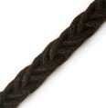 8 Strand Rope, Plaited Nylon 3/4” (19mm) Black per Foot 400′ Roll