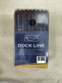 Dock Line, 3/4″ (19mm) Nylon Braided Length:50′ Black