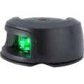 Navigation Light, 2NM LED Starboard Black Composite 12V Green