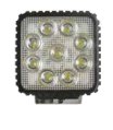 Floodlight, LED 12-24V 27W Square