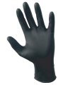 Gloves, Disposable Nitrile Raven Black 6MIL L 3 Pair