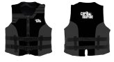 Life Vest, Neoprene Adult Large ISO Black