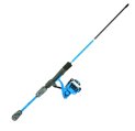 Rod/Reel, X-otic Spinning 6’6″ Sz:20 Medium Light Electric Blue