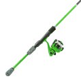 Rod/Reel, X-otic Spinning 6’6″ Sz:20 Medium Light Neon Green