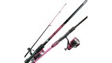 Rod/Reel, Fin Chaser Spin 6′ ML Reel 20Sz Pink FNX-602ML-20PK