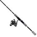 Rod/Reel, Acuador Spin 6′ 2Piece LT Graphite ACU-602ML-1000