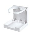 Drink Holder, Adjustable White