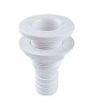 Thru Hull, Plastic 1-1/2″ White