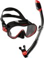 Mask/Snorkel Combination, F-Dual & Supernova Dry Black/Red